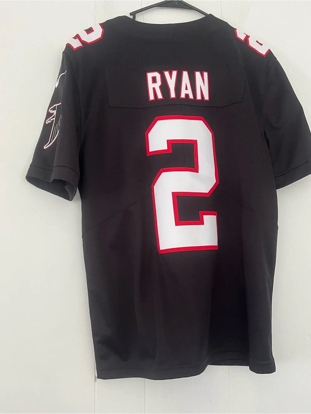 Nike Matt Ryan Atlanta Falcons Black Jersey Dri-Fit On Field Size Medium